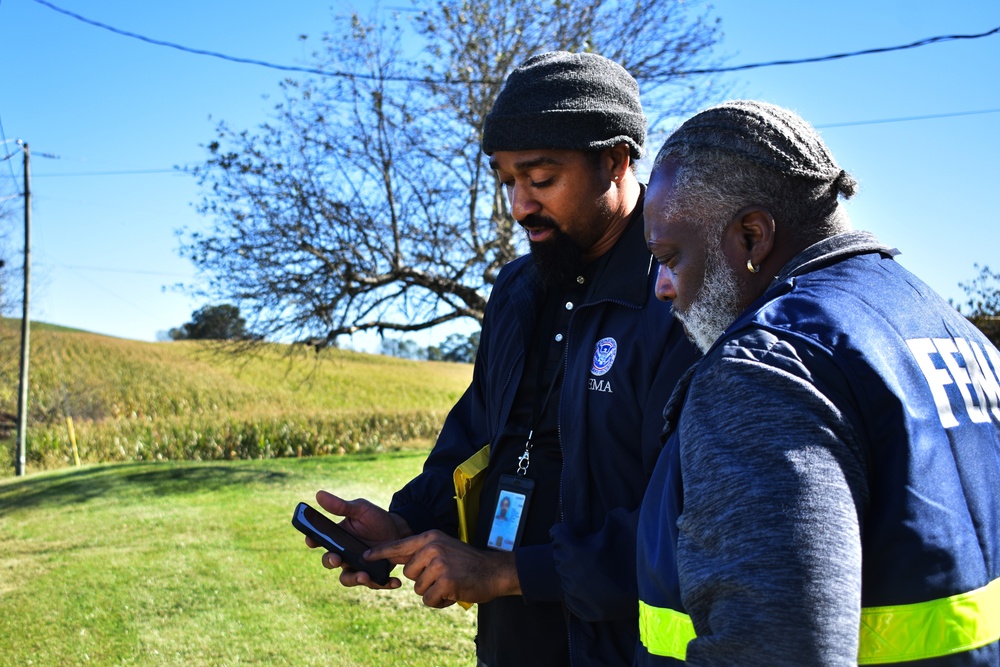 FEMA Disaster Survivor Assistance Team Visits Rural Virginia After Hurricane Helene