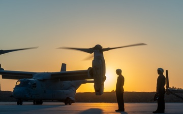 VMM-365 (REIN) Conducts MV-22B Osprey Maintenance in the Republic of Cyprus