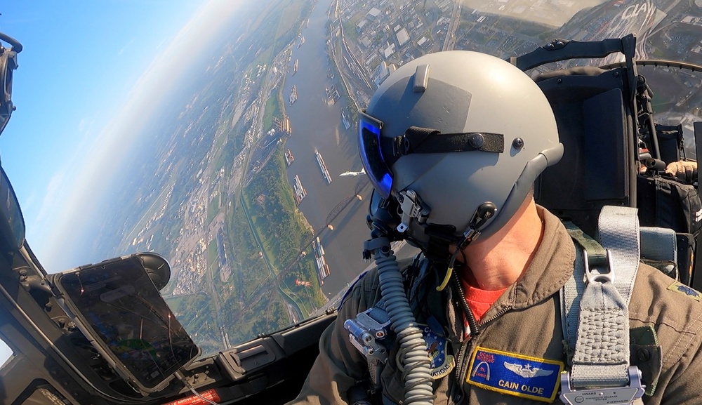 Q&amp;A: Lt. Col. Matthew Olde, F-15 pilot who often performs flyovers