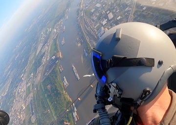 Q&amp;A: Lt. Col. Matthew Olde, F-15 pilot who often performs flyovers