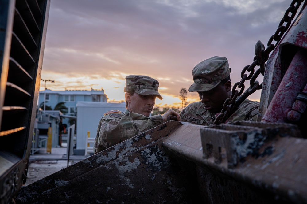 Florida National Guard Responds to Hurricane Milton