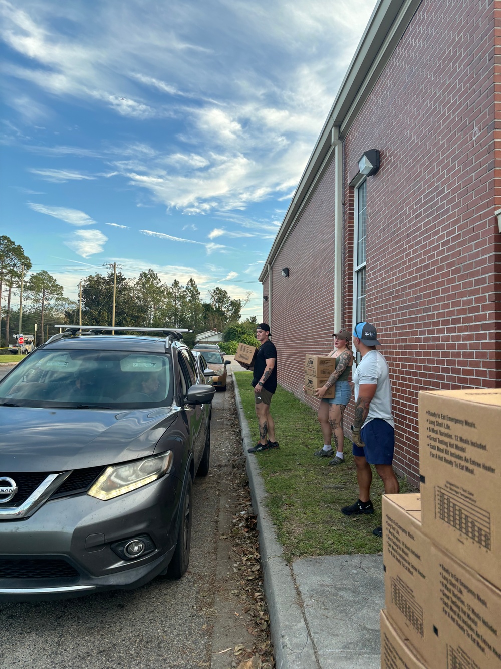 93d AGOW Airmen volunteer during hurricane recovery efforts