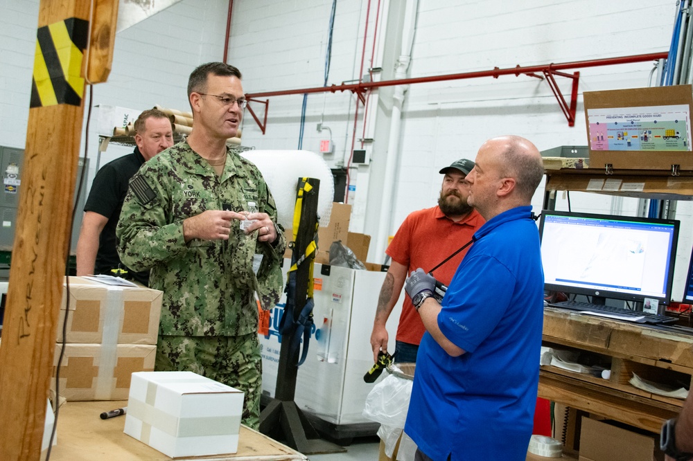 DLA Distribution commander learns Tobyhanna’s secrets to success