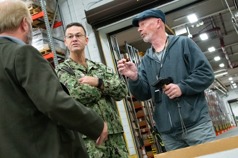 DLA Distribution commander learns Tobyhanna’s secrets to success