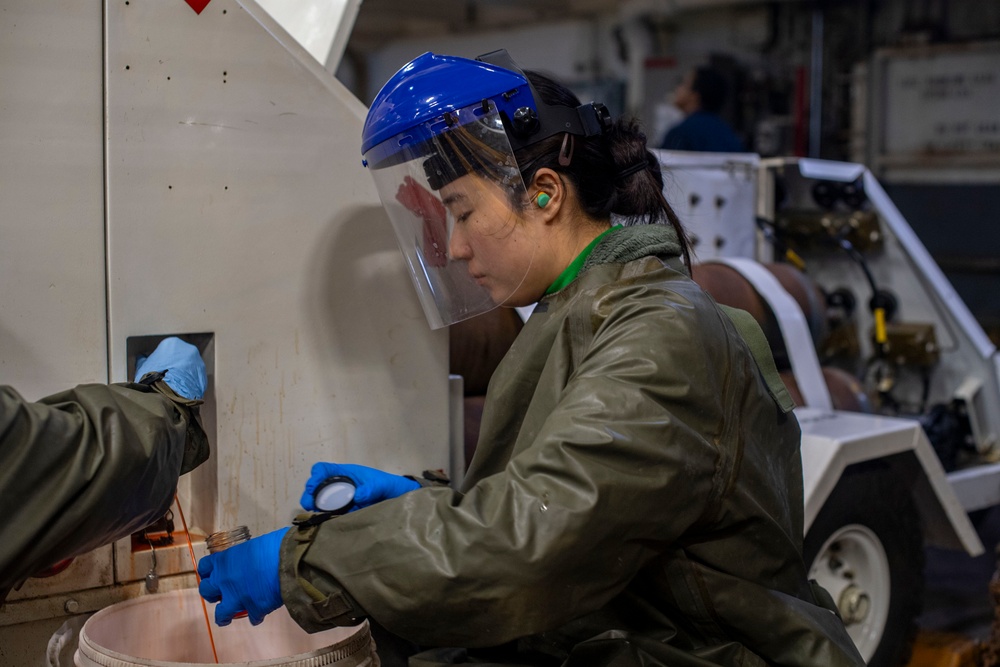 Theodore Roosevelt Aircraft Maintenance