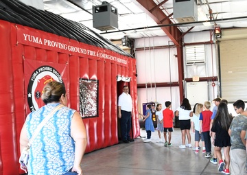 YPG Fire Department uses fun tools to teach fire safety