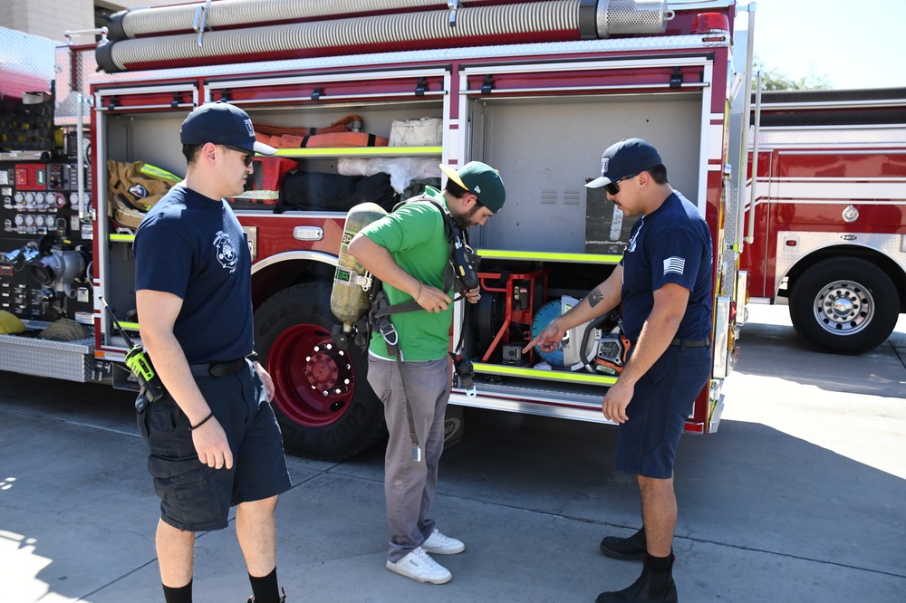 YPG Fire Department uses fun tools to teach about fire safety