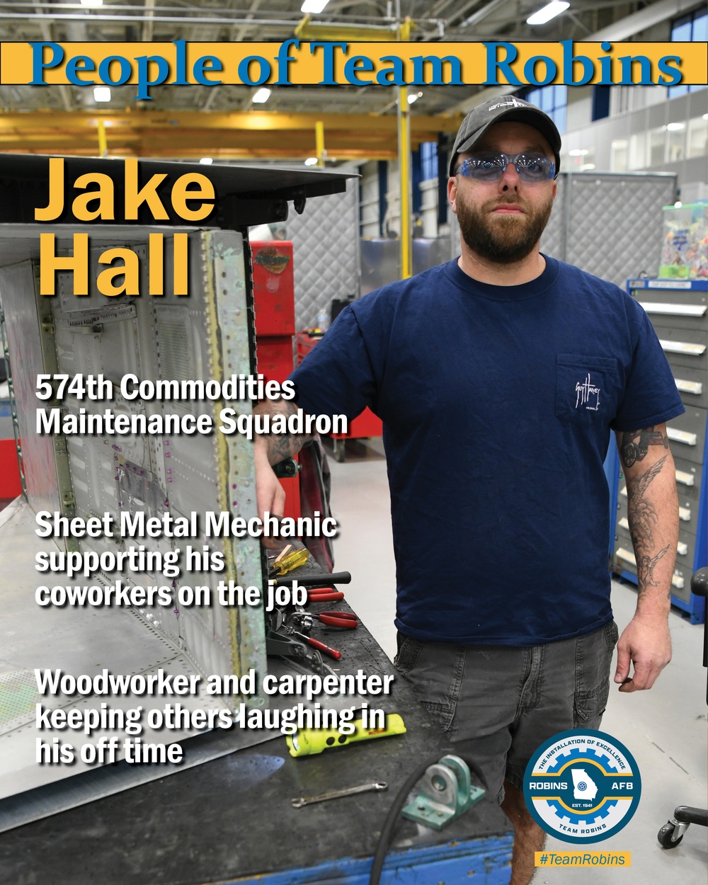 People of Team Robins: Jake Hall