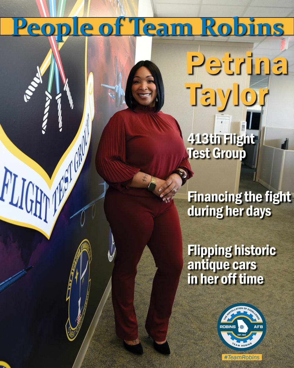 People of Team Robins: Petrina Taylor