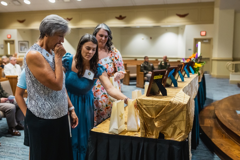 Luminary service honors Gold Star Families on Fort Novosel