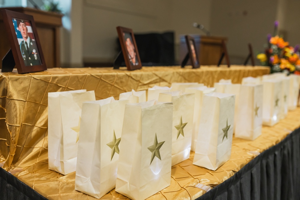 Luminary service honors Gold Star Families on Fort Novosel