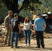 Guardsmen work together to clear debris in Bumpus Cove, Tennessee