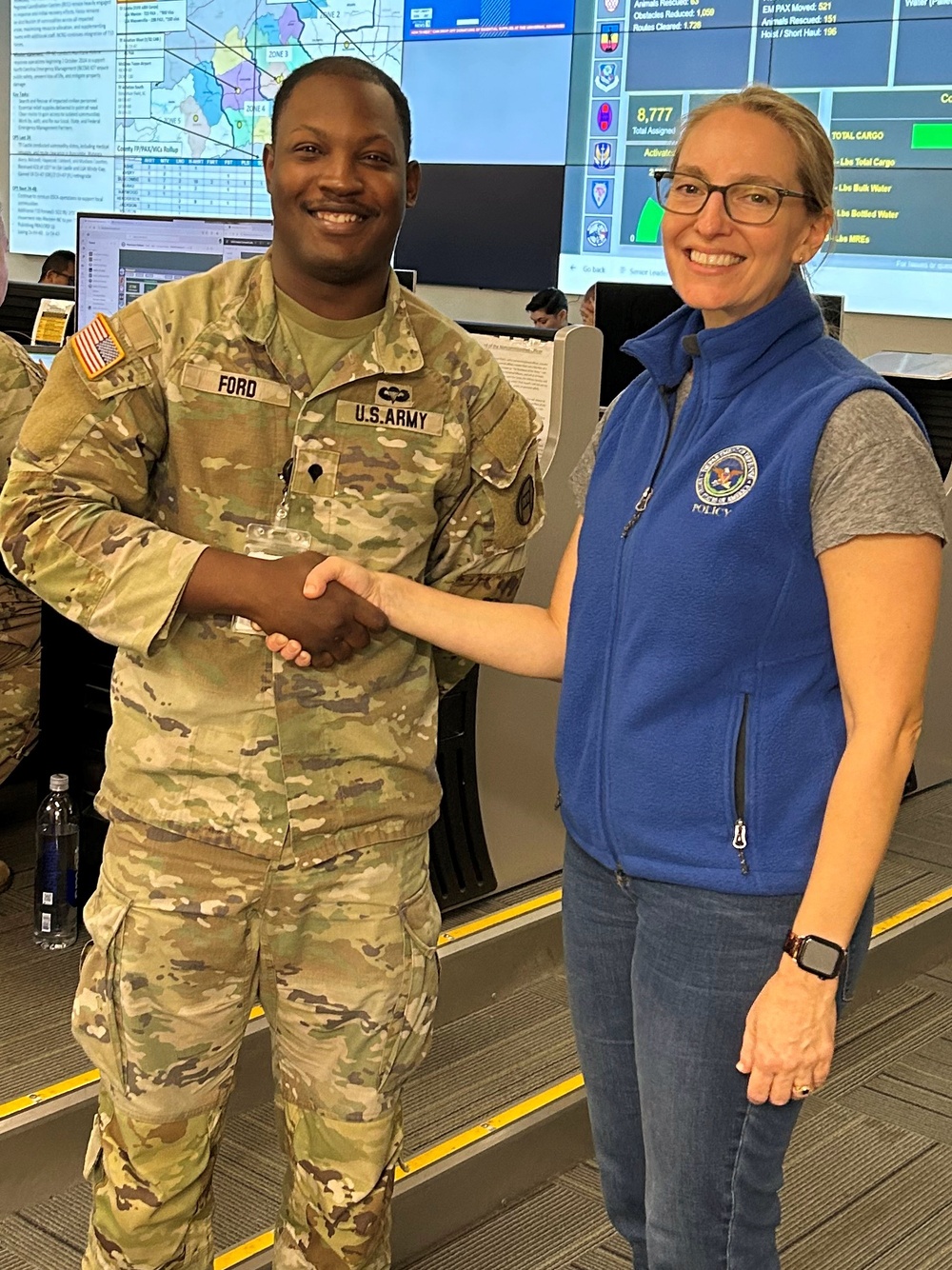 NC National Guard Responds to Tropical Storm Helene