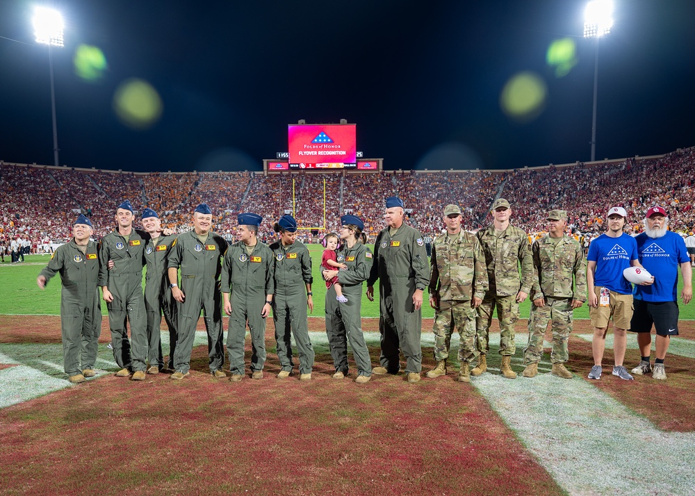 Okies Conduct SEC Football Flyover