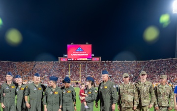 Okies Conduct SEC Football Flyover