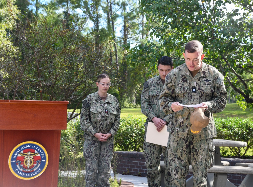 Naval Medical Center Camp Lejeune celebrates the Navy's 249th birthday