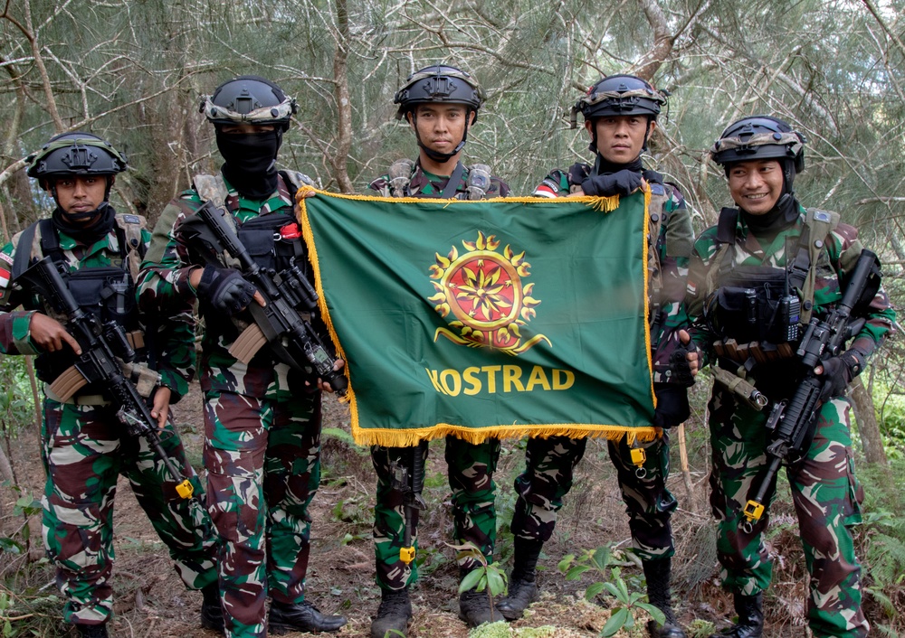 The Indonesian National Armed Forces conduct operations in JPMRC 25-01
