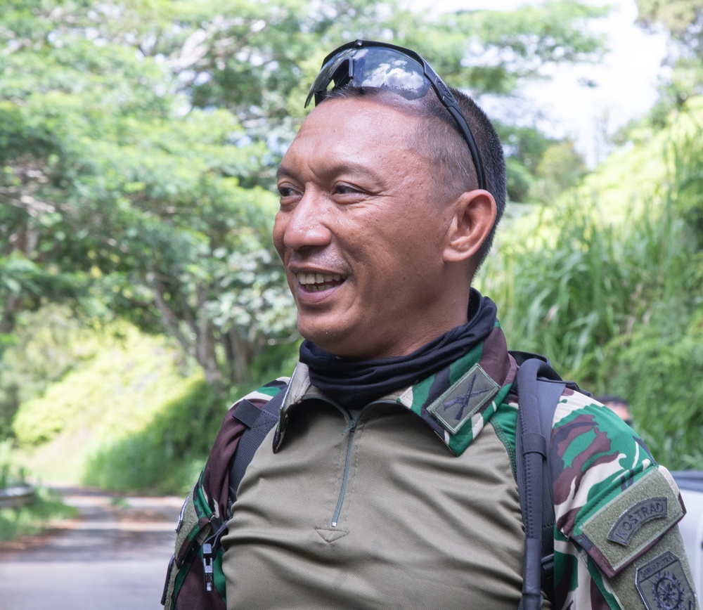 The Indonesian National Armed Forces conduct operations in JPMRC 25-01