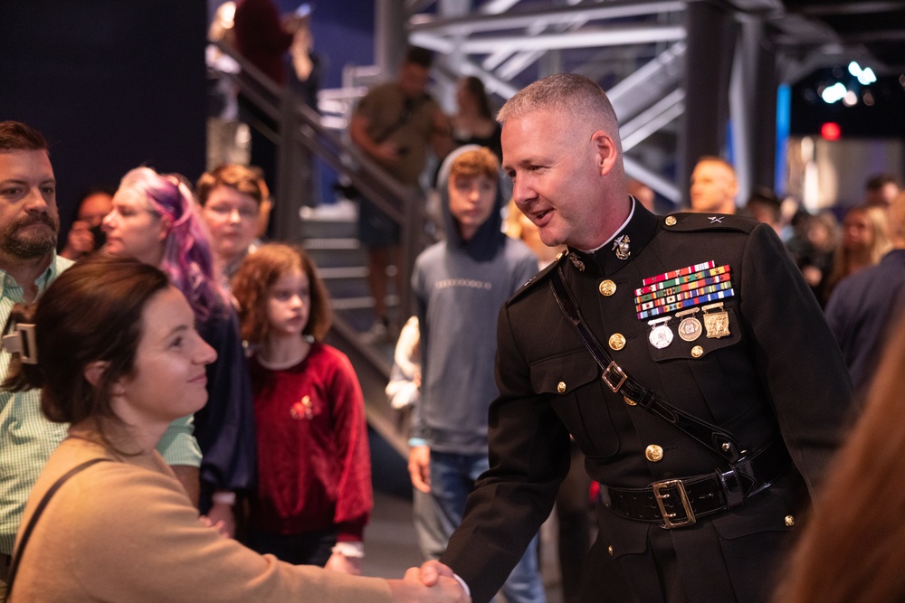 National Museum of the Marine Corps Ribbon Cutting