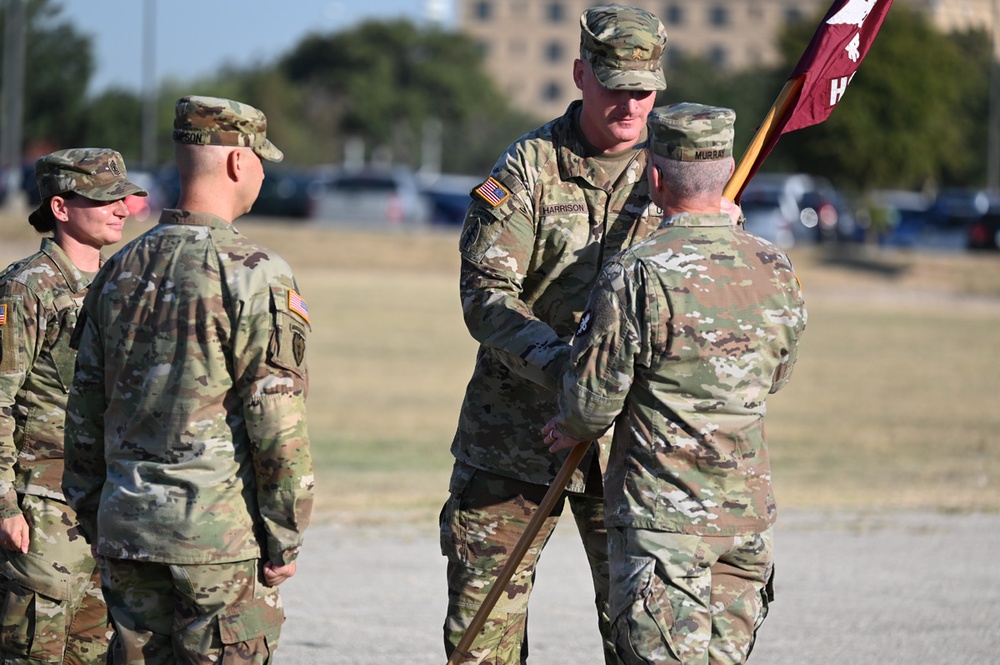 U.S. Army Medical Center of Excellence Headquarters Support Company Change of Command Ceremony