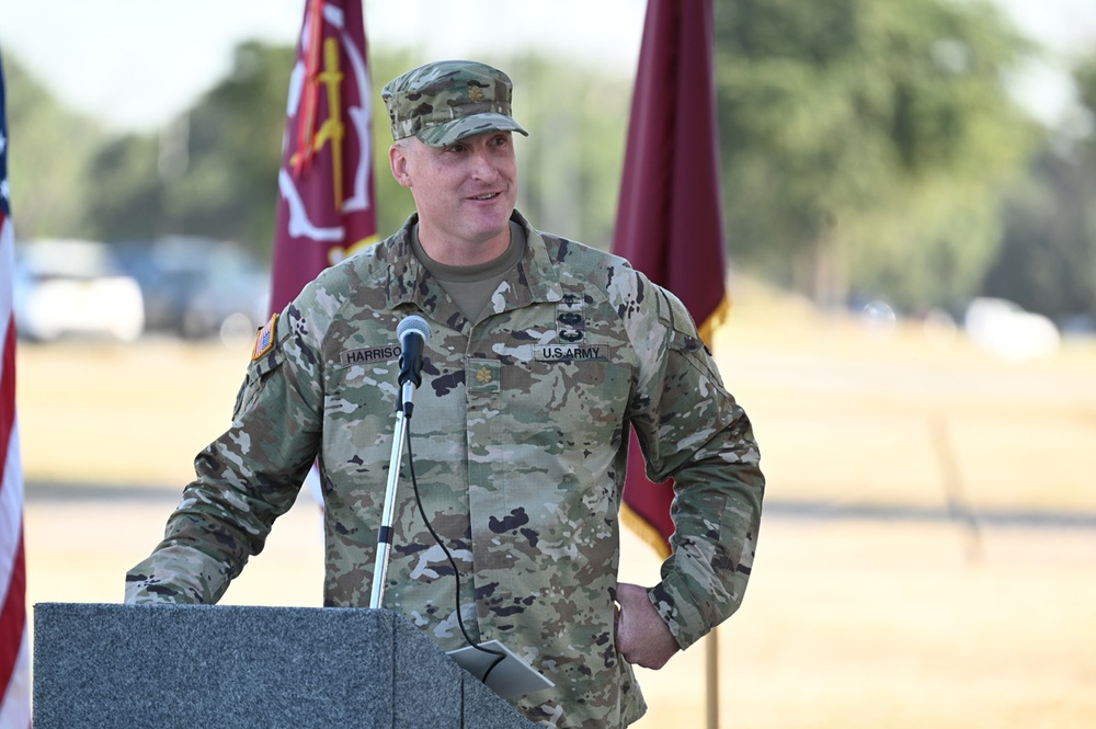 U.S. Army Medical Center of Excellence Headquarters Support Company Change of Command Ceremony