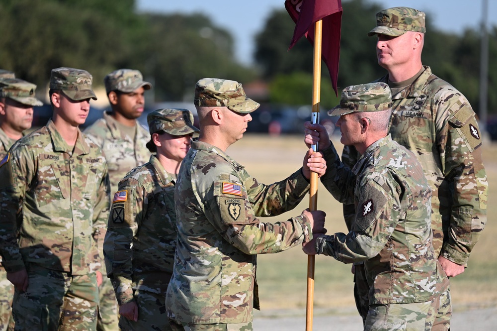 U.S. Army Medical Center of Excellence Headquarters Support Company Change of Command Ceremony