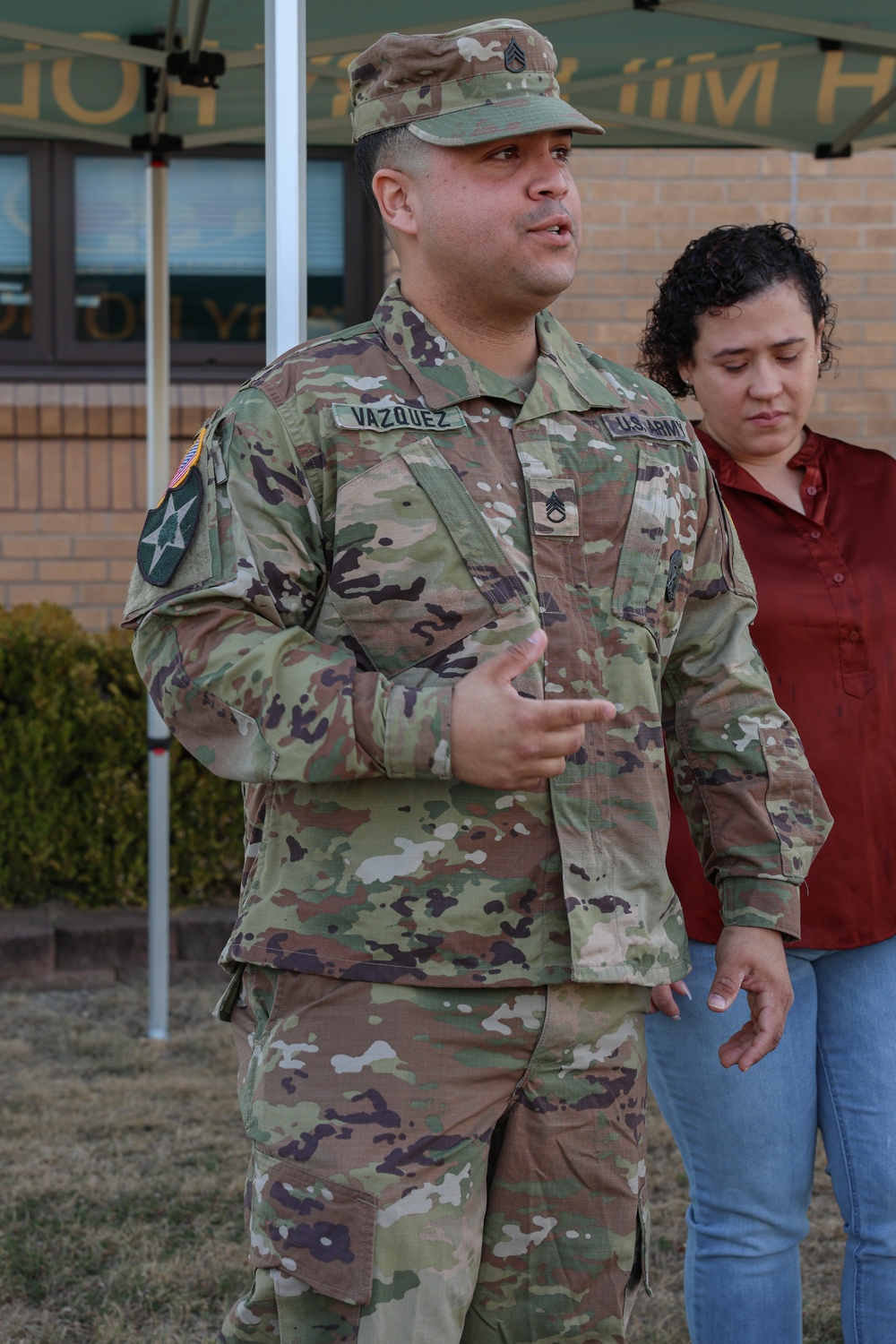 Staff Sgt. Jesus Vazquez Promotion Ceremony