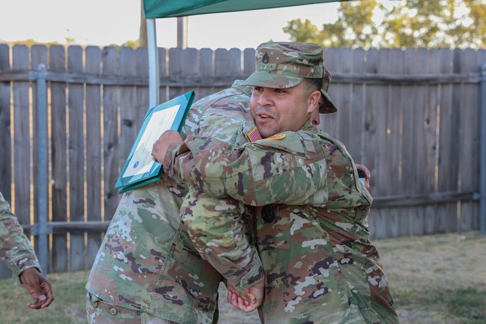 Staff Sgt. Jesus Vazquez Promotion Ceremony
