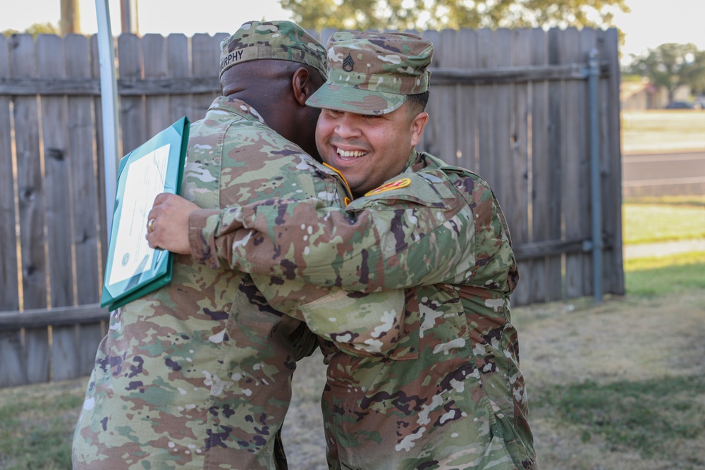 Staff Sgt. Jesus Vazquez Promotion Ceremony