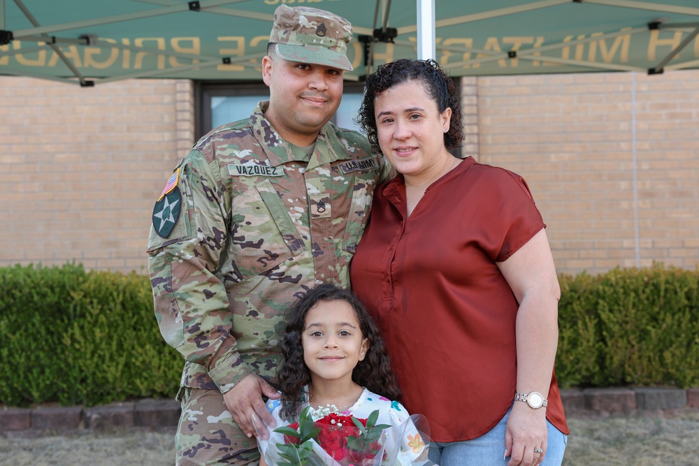 Staff Sgt. Jesus Vazquez Promotion Ceremony