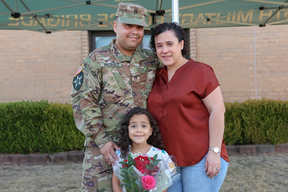 Staff Sgt. Jesus Vazquez Promotion Ceremony