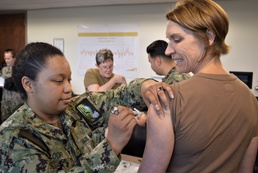 Naval Hospital Bremerton sticklers for annual Flu Vaccine