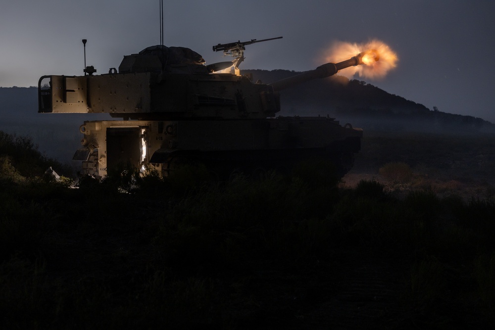 2nd Battalion, 82nd Field Artillery Regiment, 3rd Armored Brigade Combat Team, 1st Cavalry Division conducts Table 12