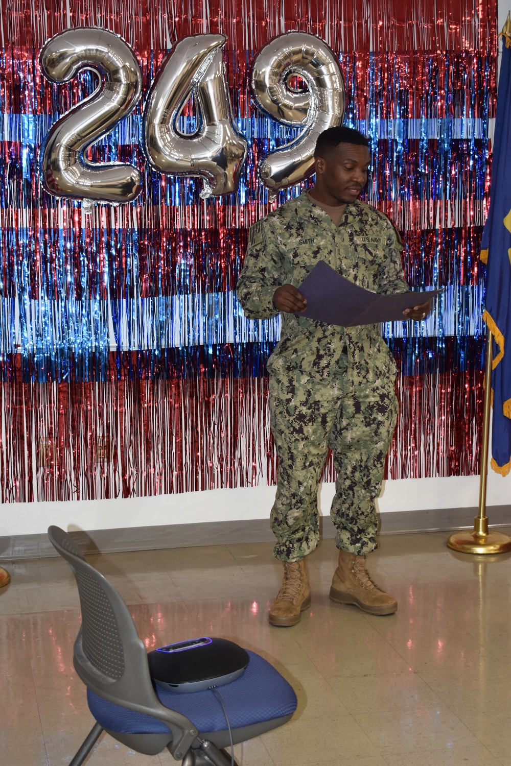 NMRLC Celebrates Navy's 249th Birthday