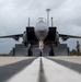 4th Fighter Wing Airmen conduct an F-15E Strike Eagle engine run