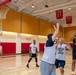 USS Tripoli Sailors participate in a basketball tournament