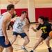 USS Tripoli Sailors participate in a basketball tournament