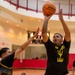 USS Tripoli Sailors participate in a basketball tournament