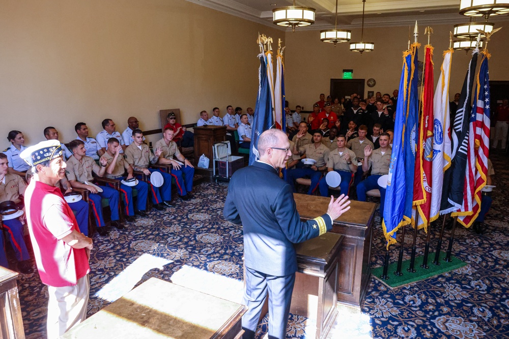 15th MEU, American Legion Veterans Connect at San Francisco Fleet Week 2024
