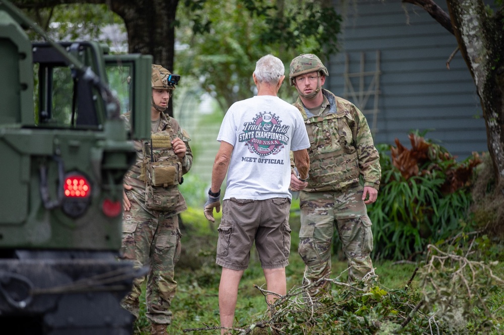 Florida National Guard Responds to Hurricane Milton