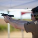 USS Tripoli Sailors compete in a shooting compitition