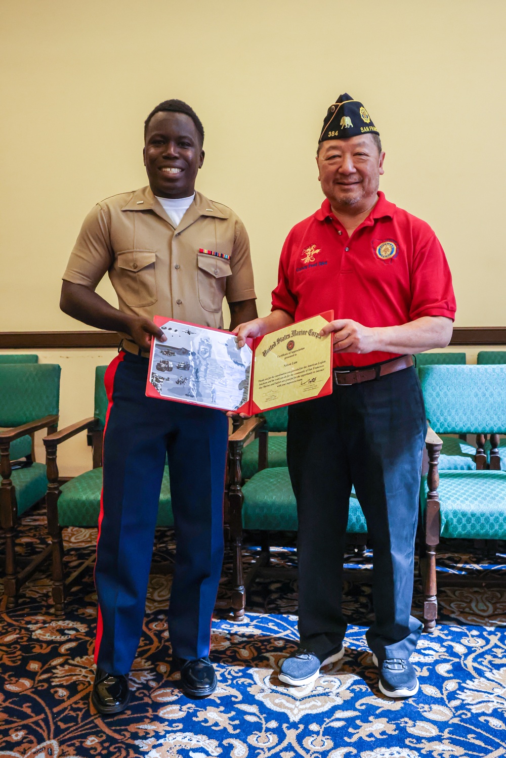 15th MEU, American Legion Veterans Connect at San Francisco Fleet Week 2024