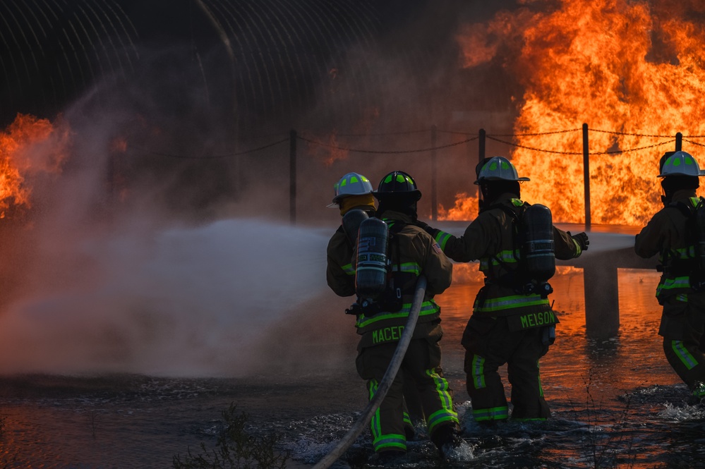 Joint Base Andrews fight the flames for Fire Prevention Week
