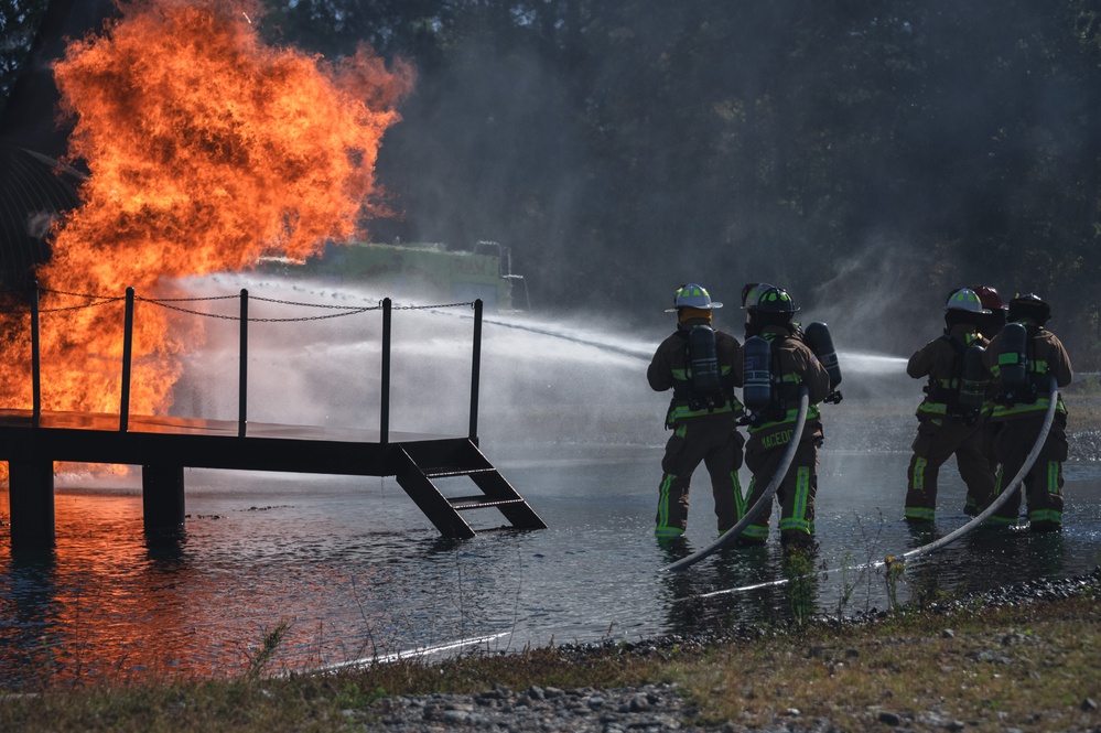 Joint Base Andrews fight the flames for Fire Prevention Week