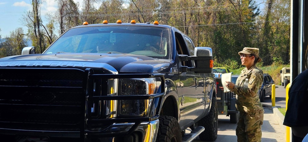 Joint Task Force-North Carolina Responds to Tropical Storm Helene