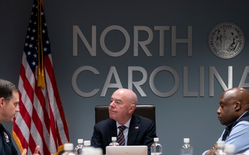 DHS Secretary Mayorkas Visits North Carolina Emergency Operations Center