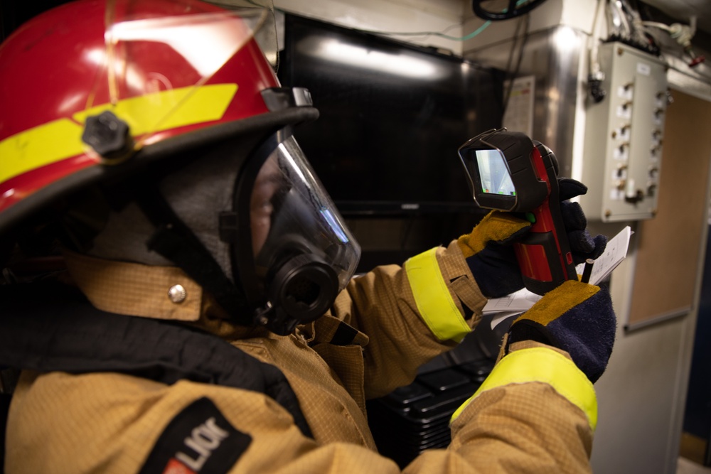 ITT Drill aboard the USS Cole