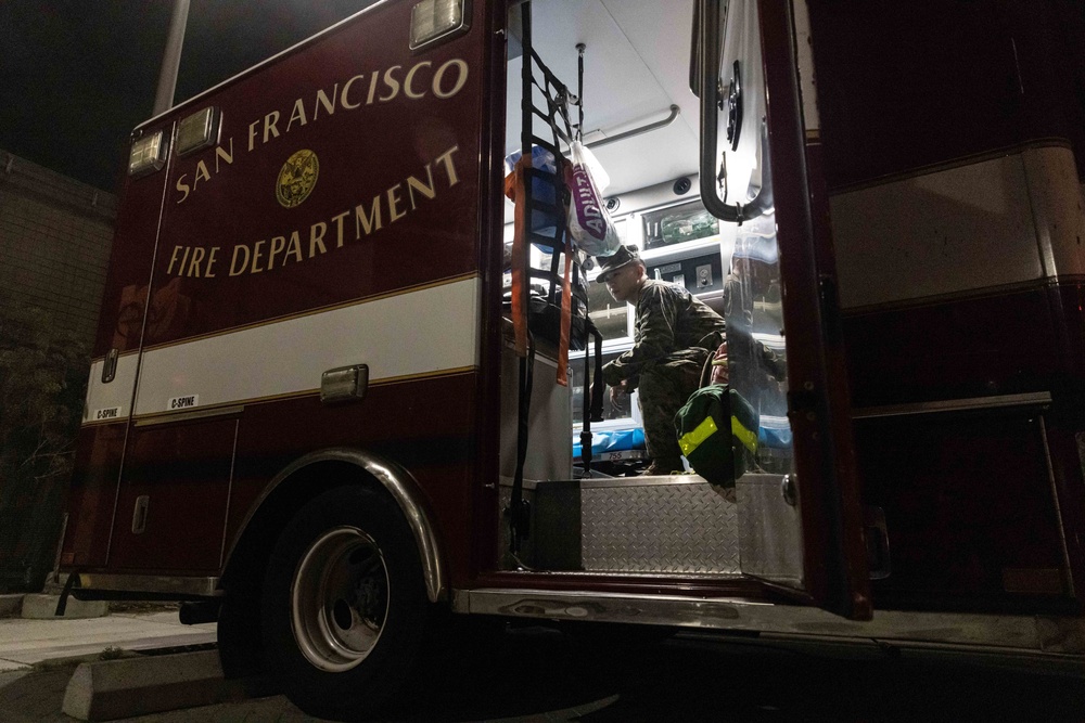 15th MEU Rides with San Francisco Fire Department EMS