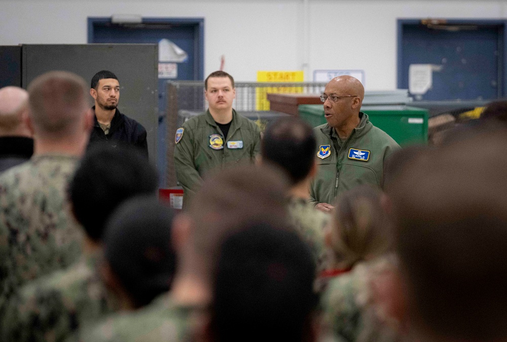 CJCS Engages with Service Members