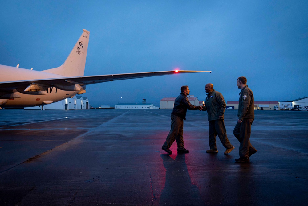 CJCS Participates in P-8 ASW Simulation